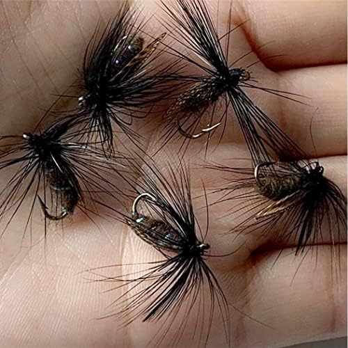 Fly Fishing Flies Kit 40/137pcs Dry/Wet Flies Assortment Nyphms Popper Streamer for Trout Bass Steelhead Fish+ Fly Box - Image 6
