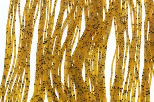 Hareline Crazy Legs Fly Tying Material – Silicone Rubber Legs for Streamers, Nymphs, Bass & Saltwater Flies by HarelineDubbin
