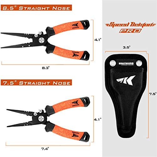 KastKing Speed Demon Pro Fishing Pliers,8.5'' Straight Nose - Image 4