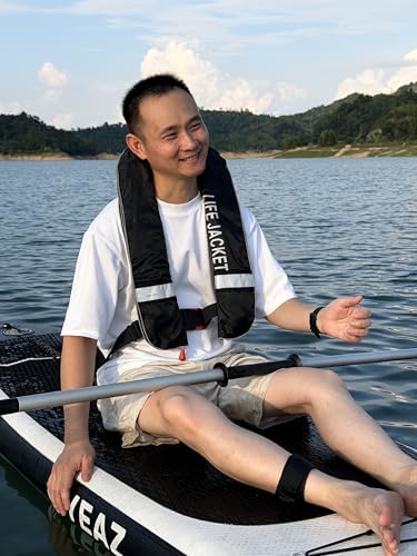 Adult Automatic PFD Vest, Inflatable Kayak Water Sports Vest for Kayaking SUP Paddleboarding Sailing Boating Fishing - Image 5