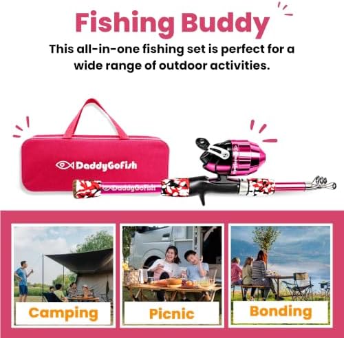 Kids Fishing Pole for Boys, Girls & Youth Age, Toddler Fishing Pole Set Kit - Image 6