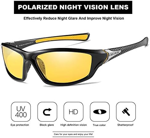 FAGUMA Sports Polarized Sunglasses For Men UV400 Protection - Image 4