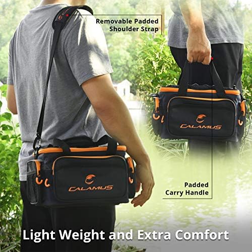 Calamus TB61 Fishing Tackle Bag, Fishing Gear, Gifts for Angler, Orange - Image 4