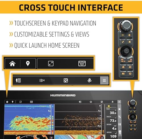 Humminbird APEX VX Series GPS Fish Finder with LakeMaster and CoastMaster VX Maps, MEGA Side Imaging+ - Image 2