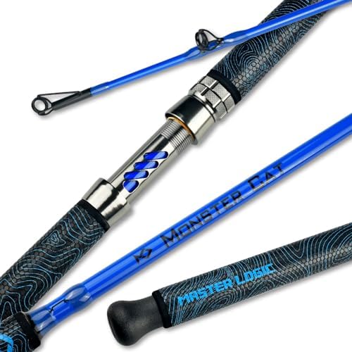 Monster Catfish Casting Rod, 7' MH Glow-in-Dark 1-Piece by MASTERLOGIC
