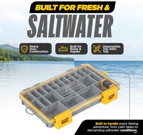Beyond Fishing Drylock Waterproof Tackle Box Size 3600 2-Pack - Image 4
