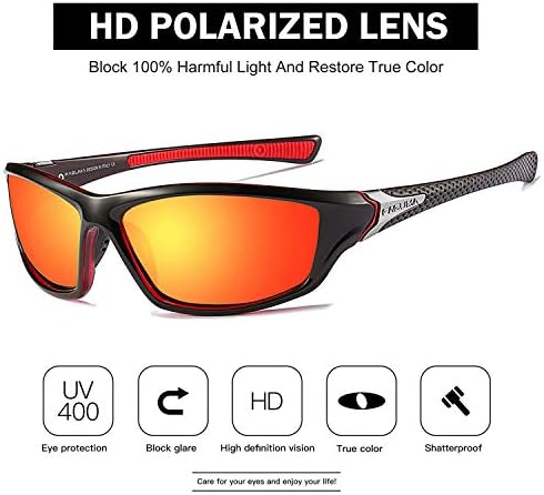 FAGUMA Sports Polarized Sunglasses For Men UV400 Protection - Image 3
