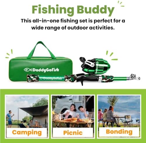 Kids Fishing Pole for Boys, Girls & Youth Age, Toddler Fishing Pole Set Kit - Image 6