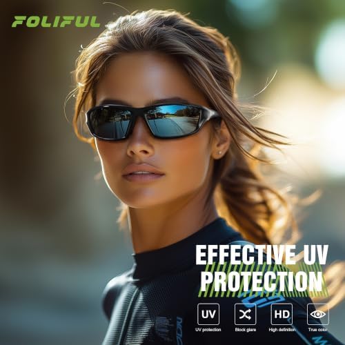 Polarized Sports Wrap Around Sunglasses Men Fishing Running Golf - Image 3