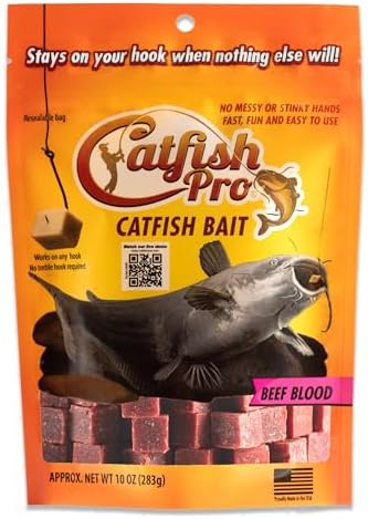 Catfish Pro Catfish Bait - 10oz Bag with 80pcs | Irresistible Scent for Catfish | Mess-Free, Stays On Your Hook When Nothing Else Will | Great for Rod, Reel, Trotline, Jugs & Yoyos Fishing - Image 5