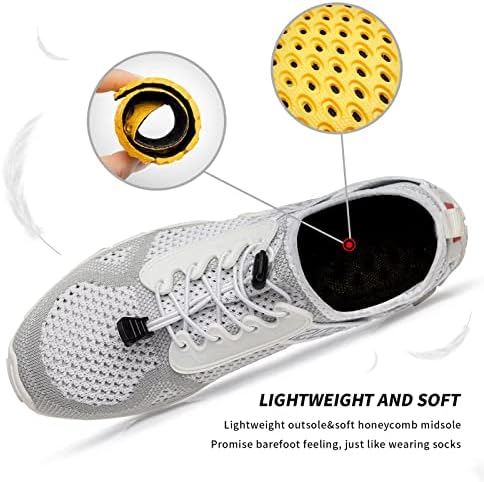 SOBASO Water Shoes Women Men Quick Drying Swim Beach Aqua Shoes for Water Sport Diving Hiking Sailing Travel - Image 4
