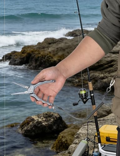 Fishing Pliers,Carbon Steel Fishing Tools - Image 5