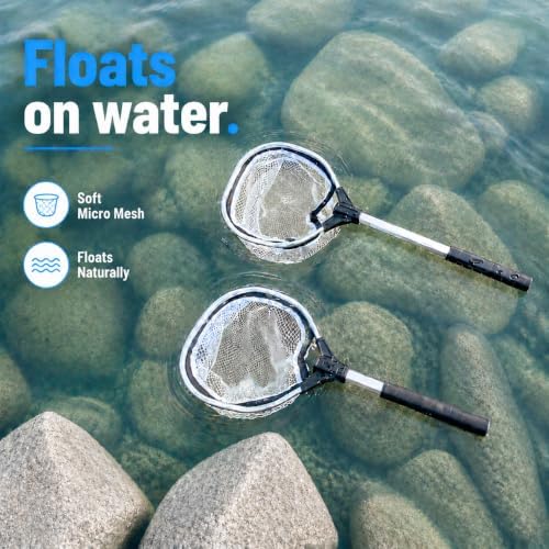 BasicGear Pro Baitwell Net, Float Design, 8" Hoop, 17"/24" Total - Image 3