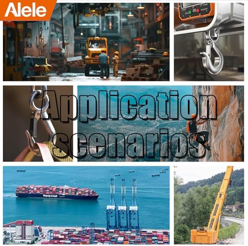 Alele Grab Hooks,1T Crane Scale,Slip Hooks,Stainless Steel Lifting Hook Rigging Accessory (Grab Hooks 1000kg) - Image 6