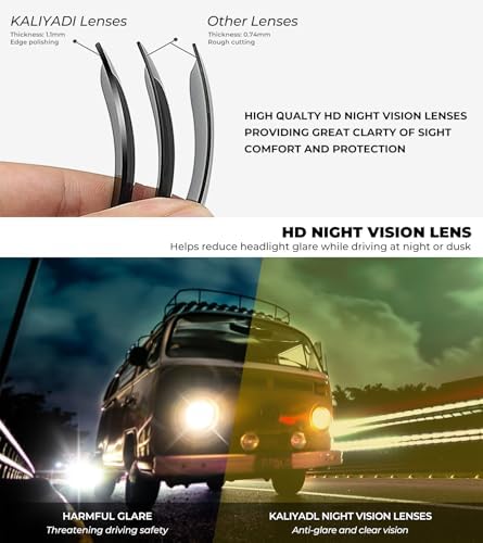 KALIYADI Polarized Sunglasses for Men, Lightweight Sun Glasses with UV Protection for Driving Fishing Golf - Image 6