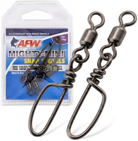 AFW Mighty-Mini Wire Fishing Swivels by AFWFishingBrands