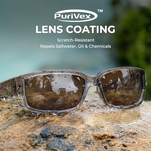 KastKing Skidaway Polarized Sport Sunglasses for Men and Women, Wrap Design - Image 3