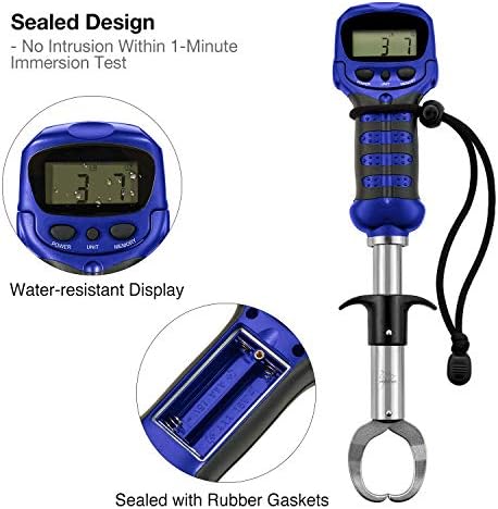 Piscifun Fish Gripper with Digital Scale, 60LB Stainless Steel - Image 5