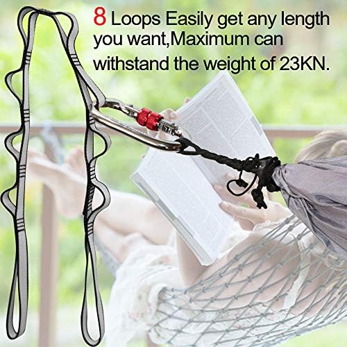 23KN (5070 lbs) Heavy Duty Straps, 2 Pack Adjustable Daisy Chain Webbing - Image 3