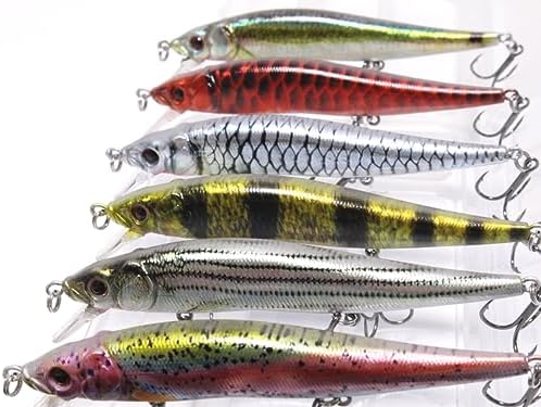 Minnow Crankbait for Bass Fishing Bass Lure Jerkbait Fishing Lures and Tackle Box - Image 2