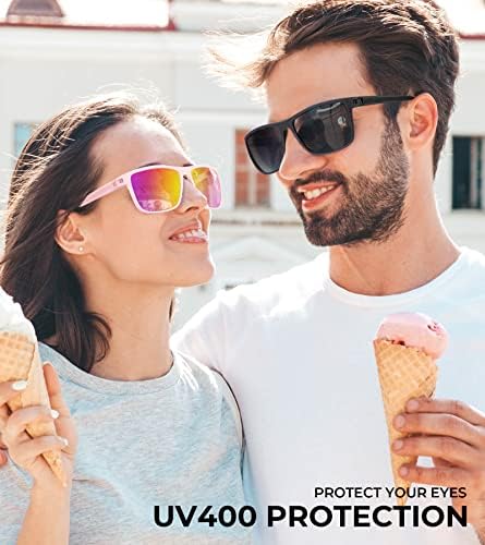 KALIYADI Polarized Sunglasses for Men, Lightweight Sun Glasses with UV Protection for Driving Fishing Golf - Image 2