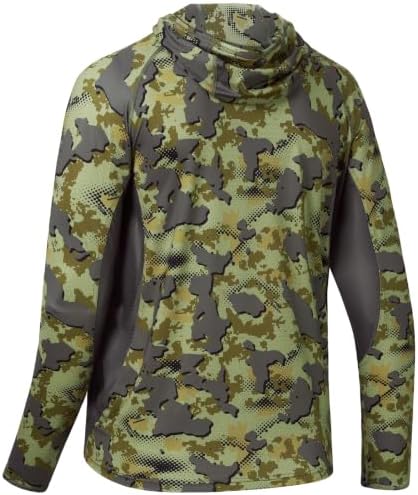 BASSDASH Men's UPF 50+ Camo Long Sleeve Hunting Fishing Hoodie Shirt - Image 4