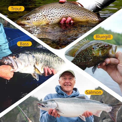 Goture Fly Fishing Flies Assortment Kit with Wooden Fly Box - Image 7