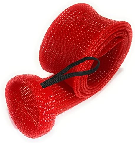 Reaction Tackle Rod Socks, Fishing Rod Sleeves and Covers for Spinning and Casting Rods, Breathable Mesh Rod Protectors with Elastic Band (2-Pack) - Image 2