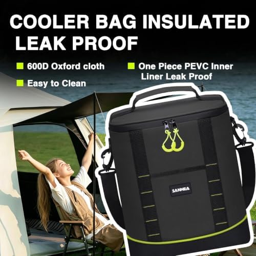 Backpack Cooler Insulated Leakproof, Soft Cooler Backpack for Beach - Image 2