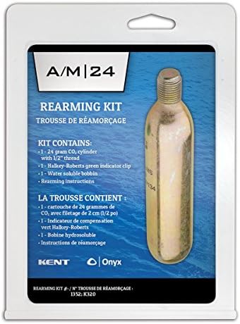 Onyx C02 Auto Manual PFD Rearming Kit, Metal Cartridge, 24 Grams - Image 2