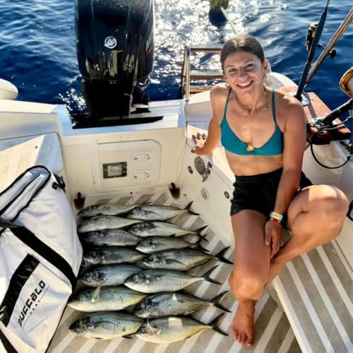 Buffalo Gear Insulated Fish Cooler Bag 106Qt Fish Kill Bag with YKK Zipper, Flat Bottorm Fishing Bag Keep Your Catch Cool and Fresh All Day - Image 5