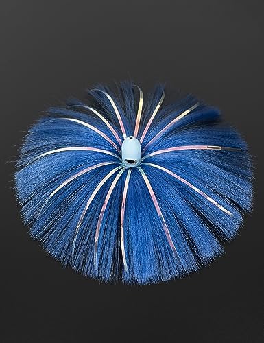 BLUEWING Sea Trolling Lures with Lead Head Saltwater Fishing Witches Big Game Ballyhoo Skirt for Tuna, Wahoo, Sailfish, Mahi Mahi 1oz, 2oz, 4oz, 6oz, 8oz - Image 4