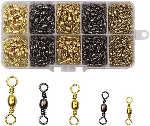 Shaddock Fishing 300pcs Barrel Swivels Fishing Tackles Saltwater Freshwater by Shaddock+Fishing