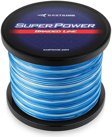 KastKing Superpower Braided Fishing Line, Abrasion Resistant Braid Line by KastKing