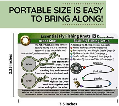 ReferenceReady Fly Fishing Knot Cards: Waterproof Pocket Guide to 14 Knots - Image 5