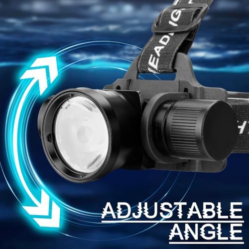 3000LM IP68 Waterproof Diving Headlamp 3 Modes Scuba Dive Light - Image 6
