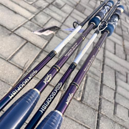 GOOFISH® Monster DEEP-7ft(213cm) Length PE4-7 Jig 200-700g Japan Fuji Solid Nano Slow Pitch Jigging Rod - Image 2