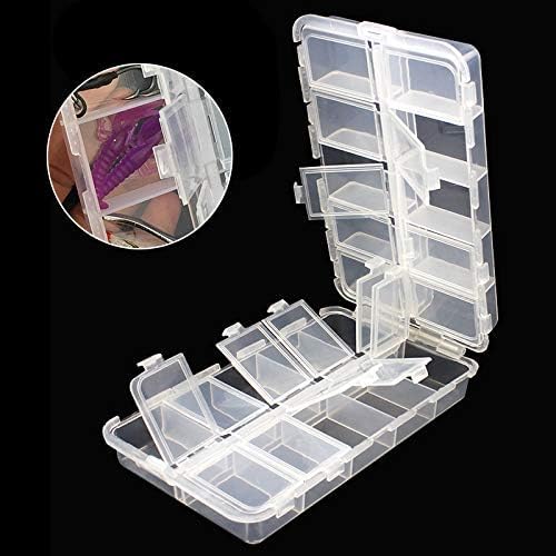 Premium 20 Compartments Tackle Boxes, Tackle Utility Boxes, Plastic Box Storage Organizer Box Adjustable, Fishing Tackle Storage Box Organizer - Image 3