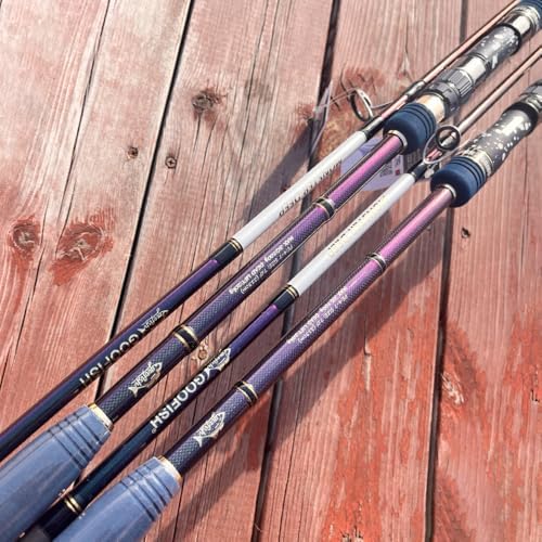 GOOFISH® Monster DEEP-7ft(213cm) Length PE4-7 Jig 200-700g Japan Fuji Solid Nano Slow Pitch Jigging Rod - Image 4