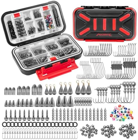 MadBite by KastKing Compact Fishing Tackle Kit for Bass Trout Panfish by MadBite