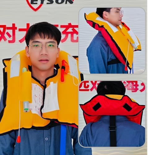 Automatic Inflatable Life Jacket|Life Vest for Adults|PFD Low Profile|Supports up to 330 lbs - Image 6