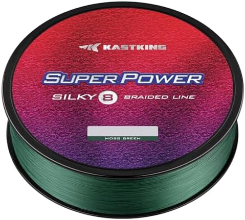 KastKing Superpower Braided Fishing Line, Abrasion Resistant Braid Line by KastKing