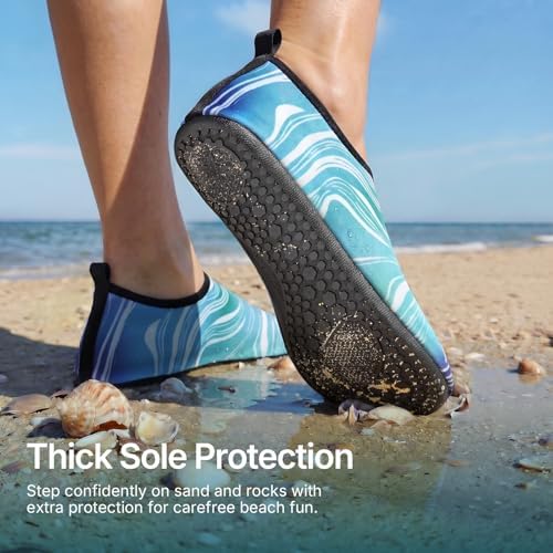 Water Shoes for Women Men Quick-Dry Aqua Socks Swim Beach Outfits Barefoot - Image 2