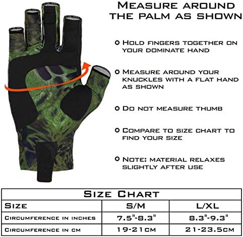 KastKing Sol Armis UPF50+ Fingerless Fishing Gloves, Men and Women - Image 2
