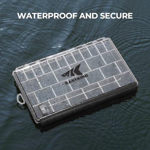 KastKing HyperSeal Waterproof Tackle Box, 3700 2 Packs, Black - Image 2