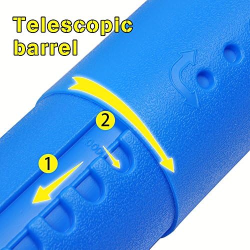 DEWEL Document Tube,Plastic Expanding Poster/Art/Document Storage Tube 24.5 to 40 inches Adjustable with Carrying Strap Waterproof and Light-Resistance Telescoping Carrying Case (Blue-Large Size) - Image 5