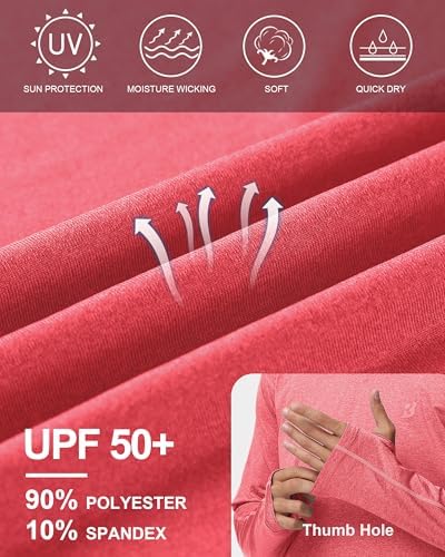 Roadbox Men's UPF 50+ Fishing Shirts, Long Sleeve UV Sun Protection Hoodie - Image 4