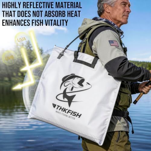 THKFISH Fish Tournament Weigh in Bag for Bass Fishing with Leakproof Zipper - Image 5
