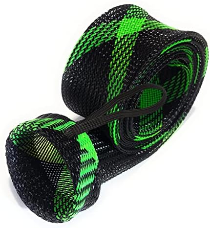 Reaction Tackle Rod Socks, Fishing Rod Sleeves and Covers for Spinning and Casting Rods, Breathable Mesh Rod Protectors with Elastic Band (2-Pack) - Image 2