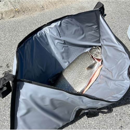 Buffalo Gear Insulated Fish Cooler Bag Portable Fish Kill Bag Keep Ice-cold More Than 48 Hours - Image 6